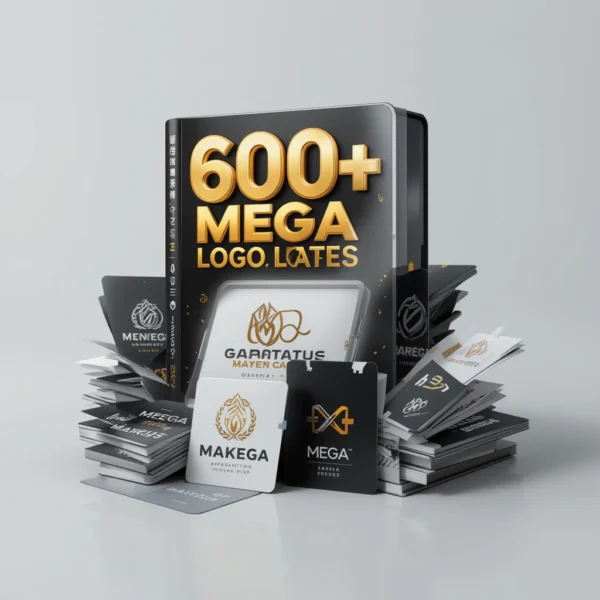 ???? 600+ Mega Logo Templates – The Ultimate Branding Toolkit!